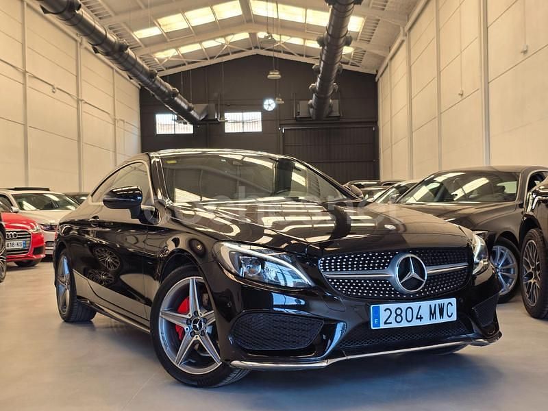 Negro Usado 2017 Mercedes 200 Coupe | 20.990 € (Precio justo) - Imagen 1/4