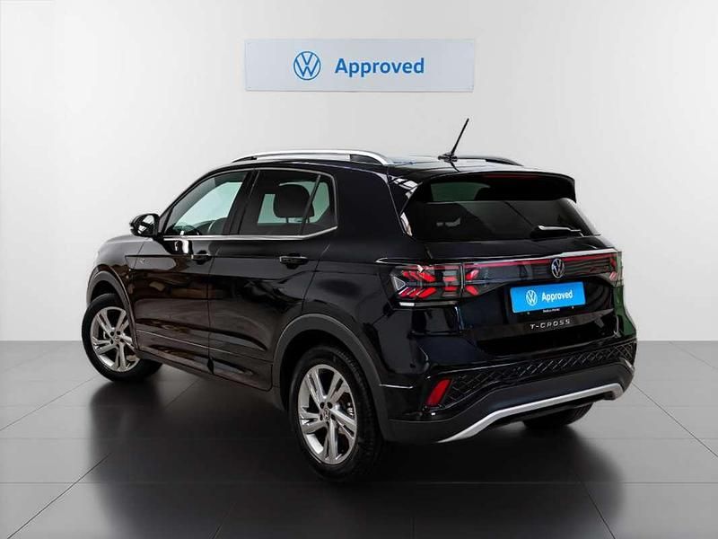 Usado VW T-Cross R-line 116 CV (85 kW) 2024 Negro SUV