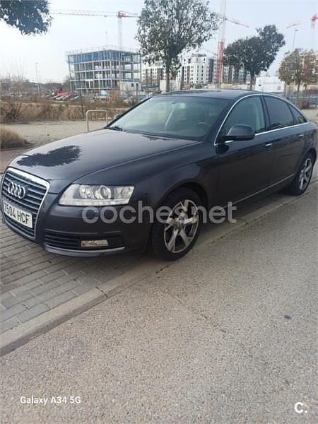 Usado Audi A6 177 CV (130 kW) 2011 Negro Berlina