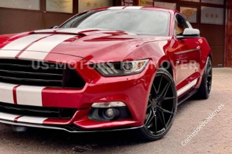 Usado Ford Mustang 310 CV (228 kW) 2016 Rojo metalizado Utilitario