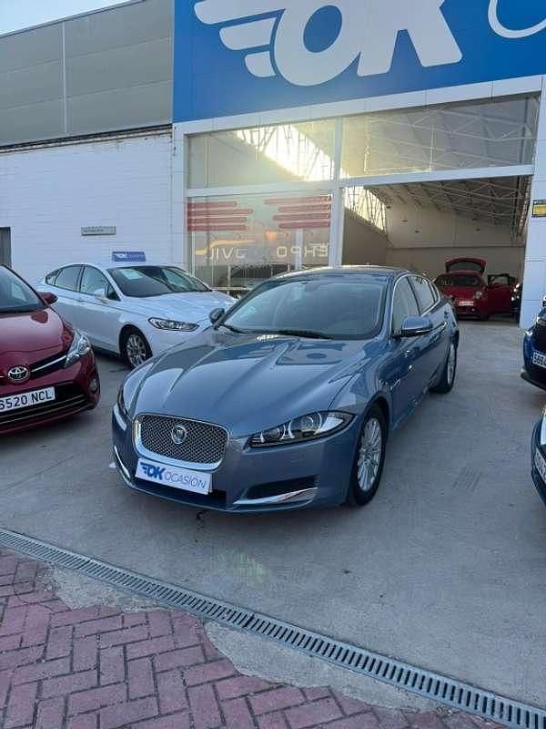 Azul Usado 2013 Jaguar XF Sportbrake Premium Luxury Familiar | 13.500 € - Imagen 1/4