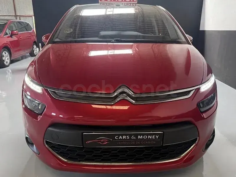 Usado Citroën C4 Picasso Intensive 115 CV (84 kW) 2014 Granate Monovolumen