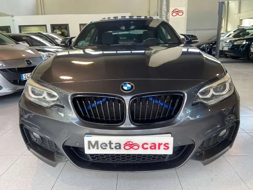 Usado BMW 220 M Sport 190 CV (139 kW) 2017 Gris / plata Coupe