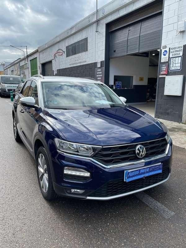 Usado VW T-Roc Advance 150 CV (110 kW) 2019 Azul SUV