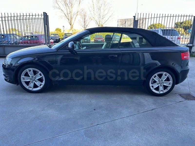 Usado Audi A3 Cabriolet Ambition 200 CV (147 kW) 2008 Negro Descapotable