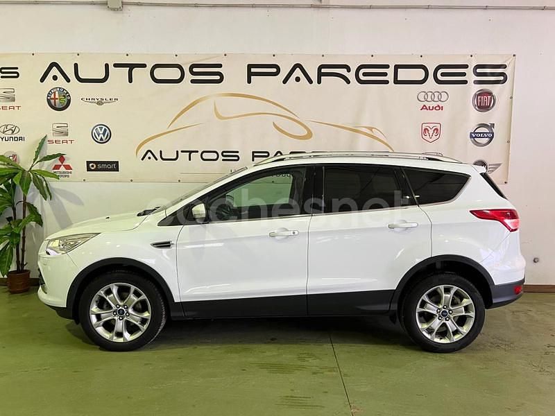 Usado Ford Kuga Titanium 150 CV (110 kW) 2014 Blanco SUV
