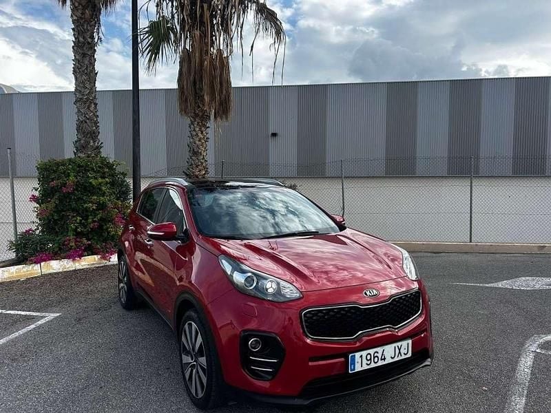 Rojo Usado 2017 Kia Sportage SUV | 17.900 € (Precio justo) - Imagen 1/4