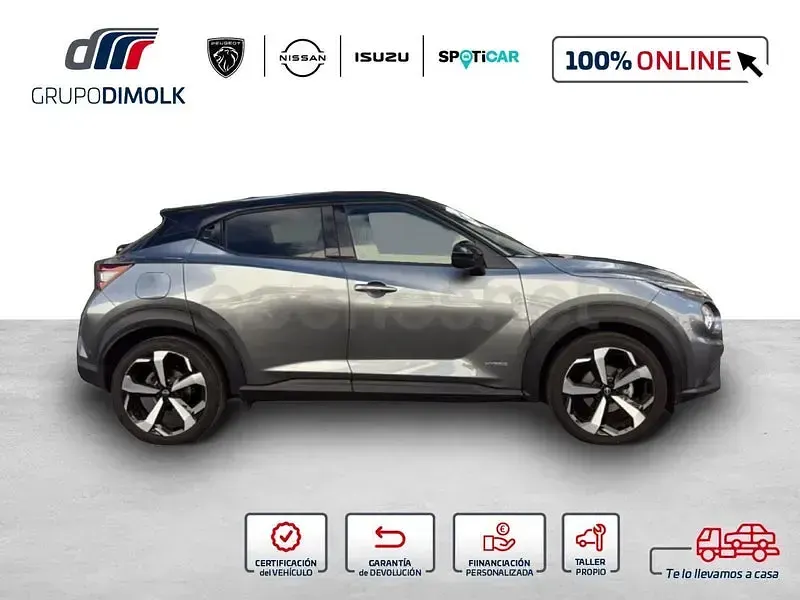 Usado Nissan Juke Tekna 143 CV (105 kW) 2022 Gris / plata SUV