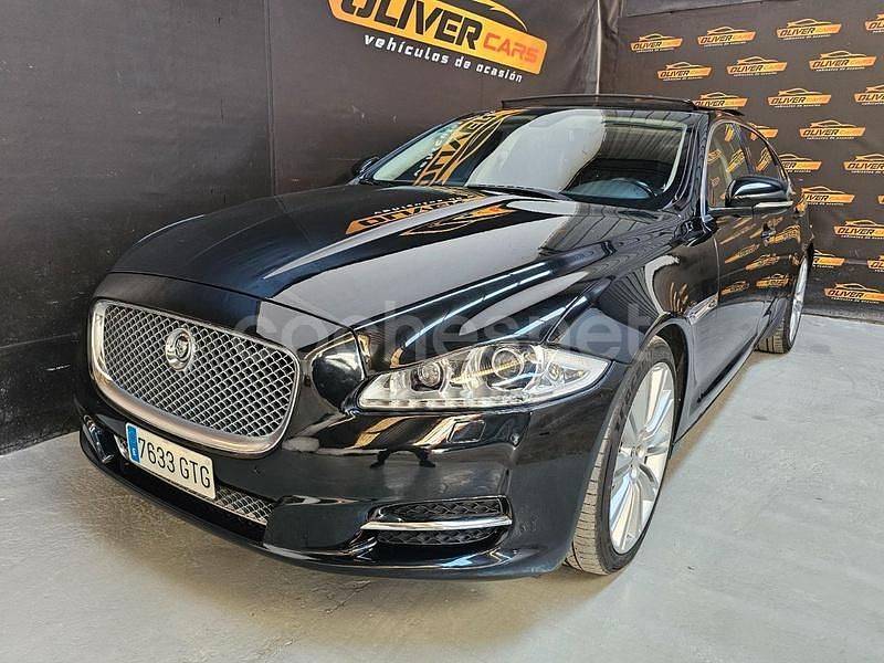 Negro Usado 2010 Jaguar XJ Portfolio Berlina | 18.999 € - Imagen 1/4