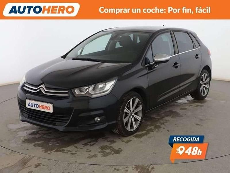 Usado Citroën C4 Feel 110 CV (80 kW) 2015 Negro Utilitario