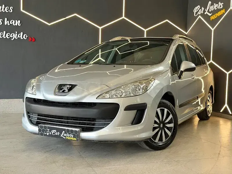 Usado Peugeot 308 SW Premium 120 CV (88 kW) 2009 Gris / plata Familiar