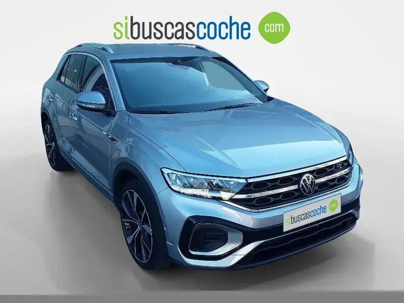 Gris/plata Usado 2022 VW T-Roc R-line SUV | 27.990 € (Caro) - Imagen 1/4