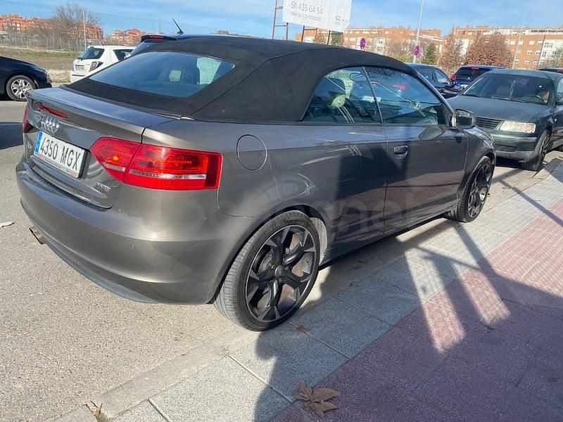 Usado Audi A3 Cabriolet S-Line 160 CV (117 kW) 2013 Gris / plata Descapotable