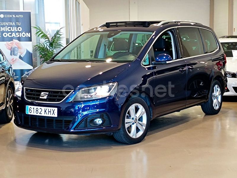 Azul Usado 2018 Seat Alhambra Monovolumen | 32.597 € - Imagen 1/4