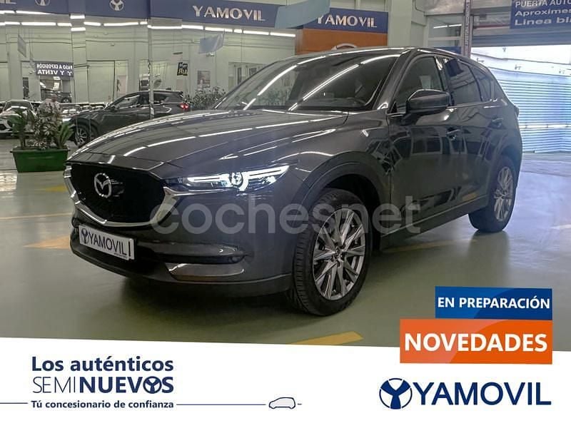 Gris / plata Usado 2019 Mazda CX-5 SUV | 22.350 € (Precio justo) - Imagen 1/4