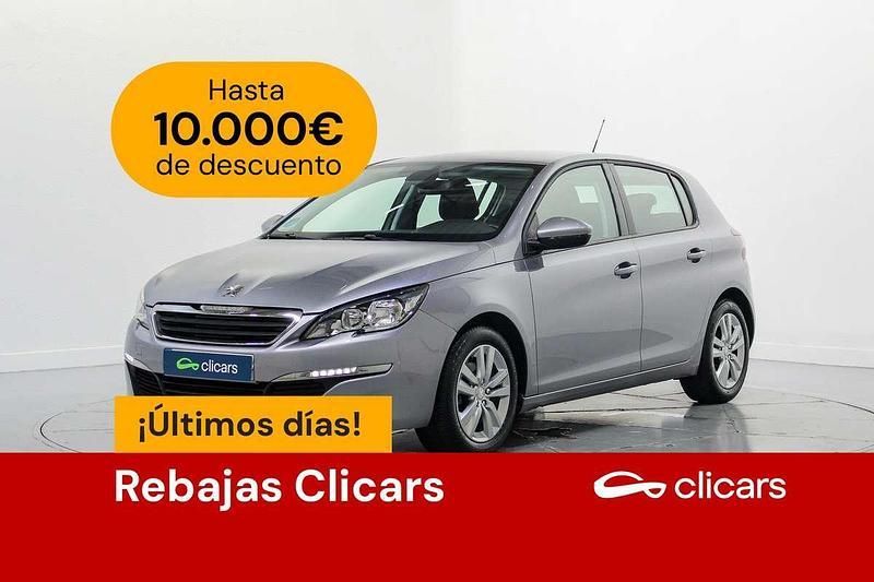 Gris Usado 2015 Peugeot 308 Active Utilitario | 8090 € (Precio justo) - Imagen 1/4