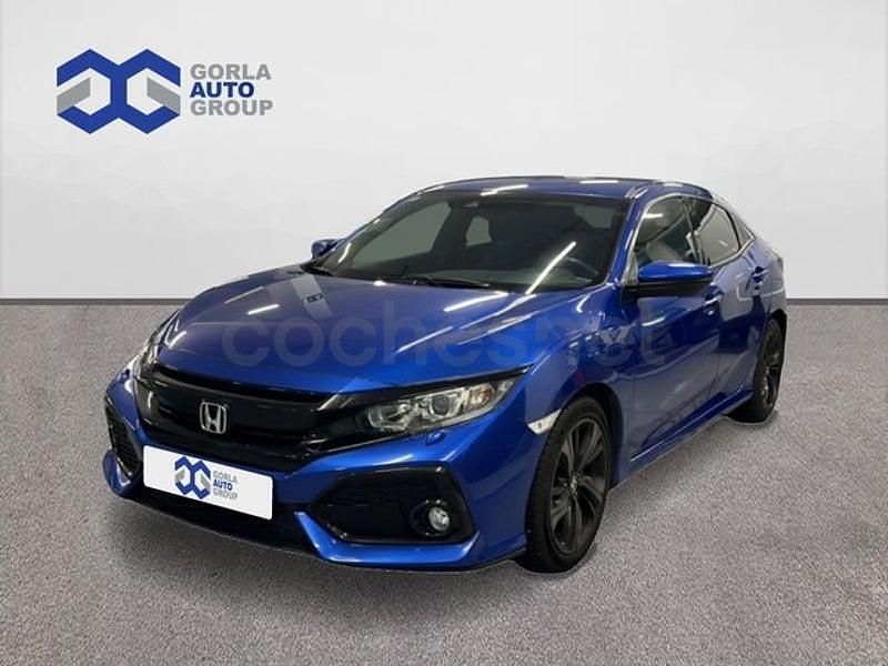 Azul Usado 2020 Honda Civic Dynamic Berlina | 21.900 € (Precio justo) - Imagen 1/4
