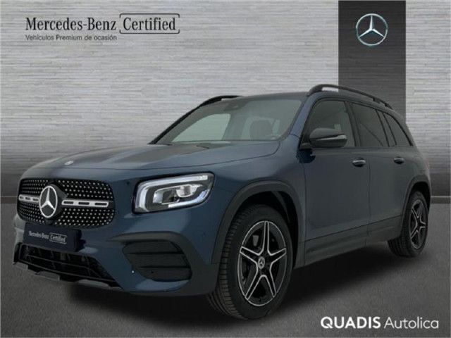 Usado Mercedes GLB200 163 CV (119 kW) 2022 Azul denim SUV