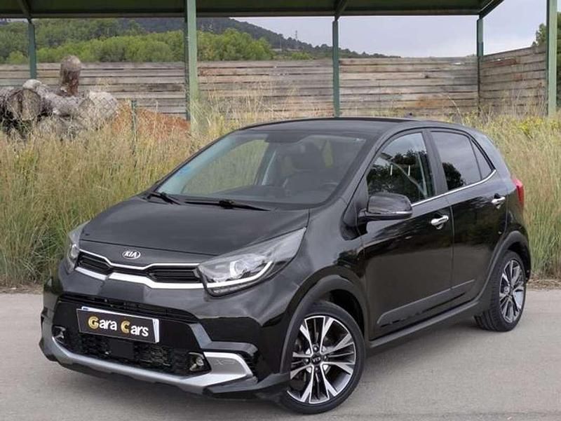 Usado Kia Picanto X-Line 101 CV (74 kW) 2021 Negro Utilitario