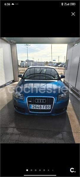 Azul Usado 2006 Audi A3 Sportback Ambition Berlina | 8000 € (Precio justo) - Imagen 1/4