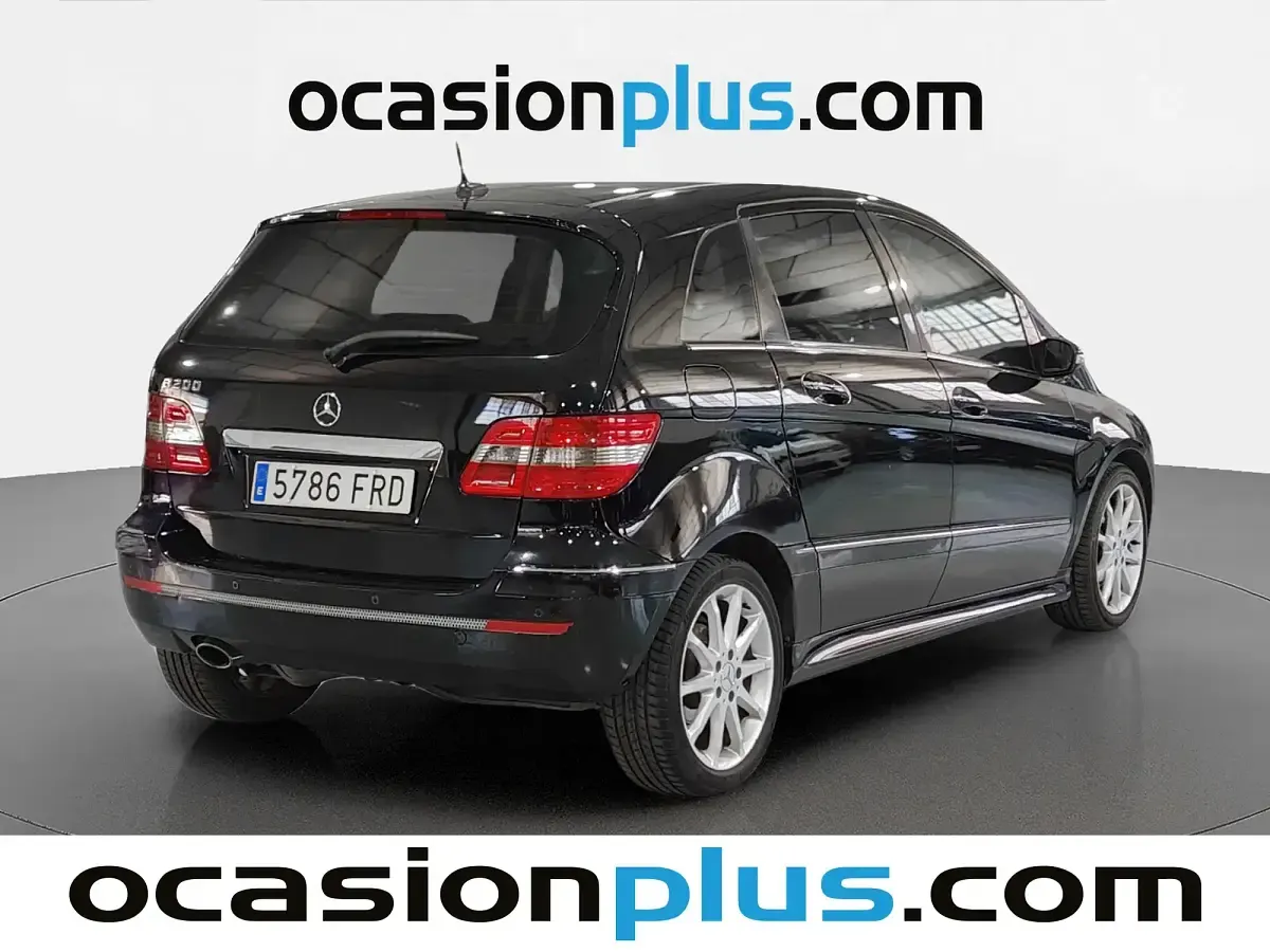 Usado Mercedes B200 136 CV (100 kW) 2007 Azul Monovolumen
