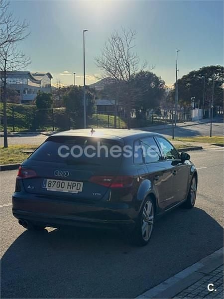 Negro Usado 2013 Audi A3 S-Line Berlina | 15.500 € (Buen precio) - Imagen 1/4