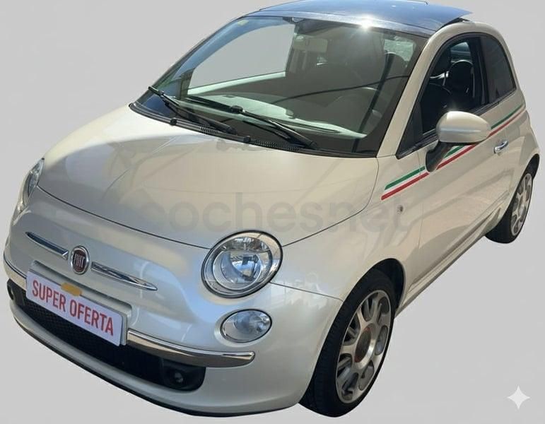 Usado Fiat 500 Sport 100 CV (73 kW) 2009 Blanco Descapotable