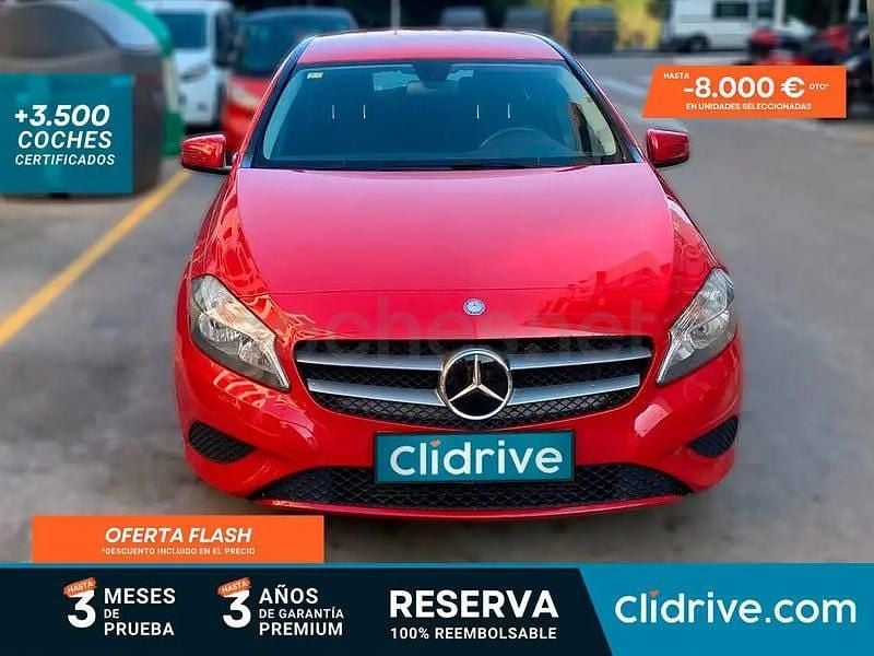 Rojo Usado 2015 Mercedes A180 Urban Berlina | 10.990 € (Precio justo) - Imagen 1/3
