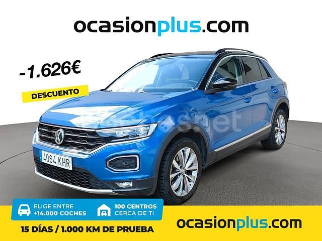 Azul Usado 2018 VW T-Roc Advance SUV | 17.890 € (Buen precio) - Imagen 1/4