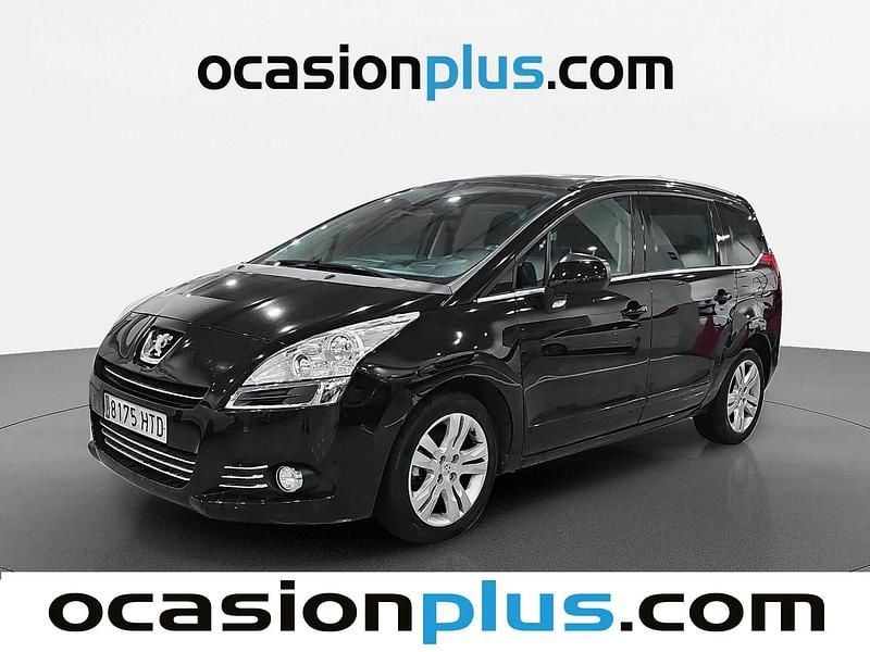 Negro Usado 2013 Peugeot 5008 Allure Monovolumen | 9500 € (Precio justo) - Imagen 1/4