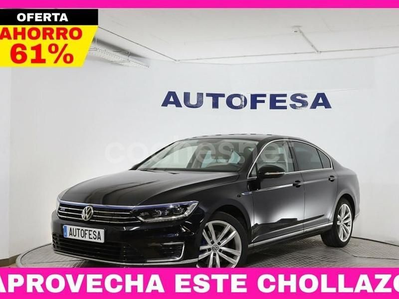 Negro Usado 2018 VW Passat GTE Berlina | 19.450 € (Precio justo) - Imagen 1/4