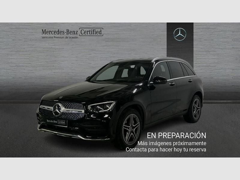 Negro Usado 2021 Mercedes GLC220 AMG line SUV | 42.990 € (Precio justo) - Imagen 1/4
