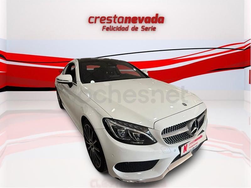 Usado Mercedes C250 204 CV (150 kW) 2018 Blanco Coupe
