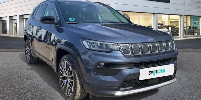 Usado Jeep Compass Limited 131 CV (96 kW) 2022 Azul SUV