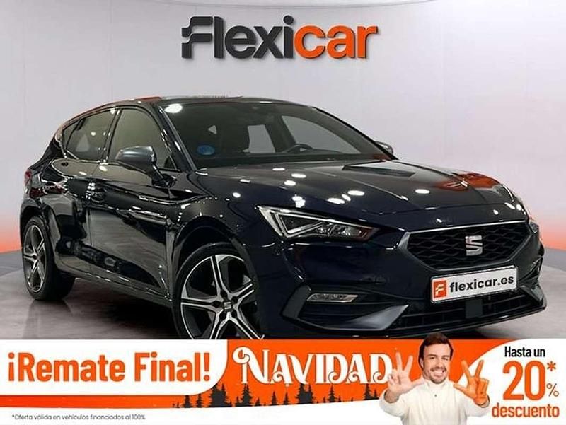 Azul Usado 2021 Seat Leon FR Utilitario | 19.890 € (Precio justo) - Imagen 1/4