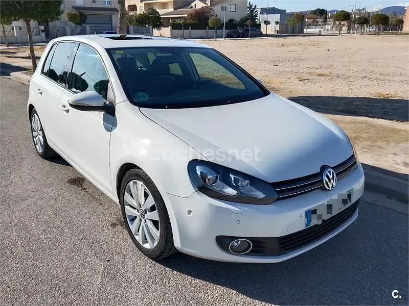 Usado VW Golf VI Sport 160 CV (117 kW) 2010 Blanco Utilitario