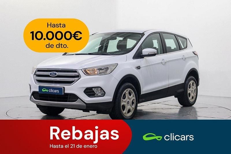 Blanco Usado 2018 Ford Kuga Trend SUV | 14.990 € (Precio justo) - Imagen 1/4