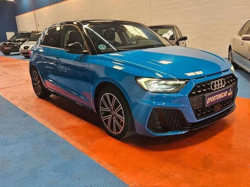 Usado Audi A1 Sportback S-Line 116 CV (85 kW) 2018 Azul Utilitario