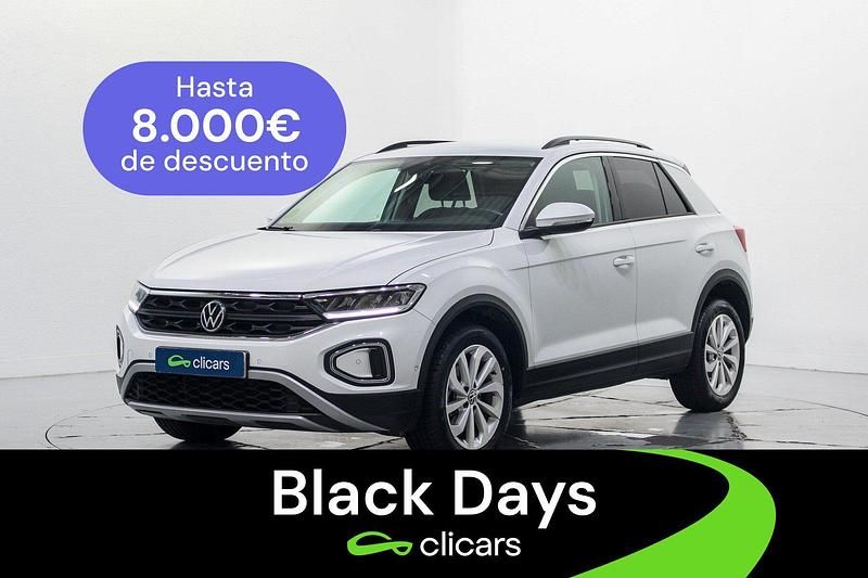 Blanco Usado 2023 VW T-Roc Life SUV | 20.190 € (Precio justo) - Imagen 1/4