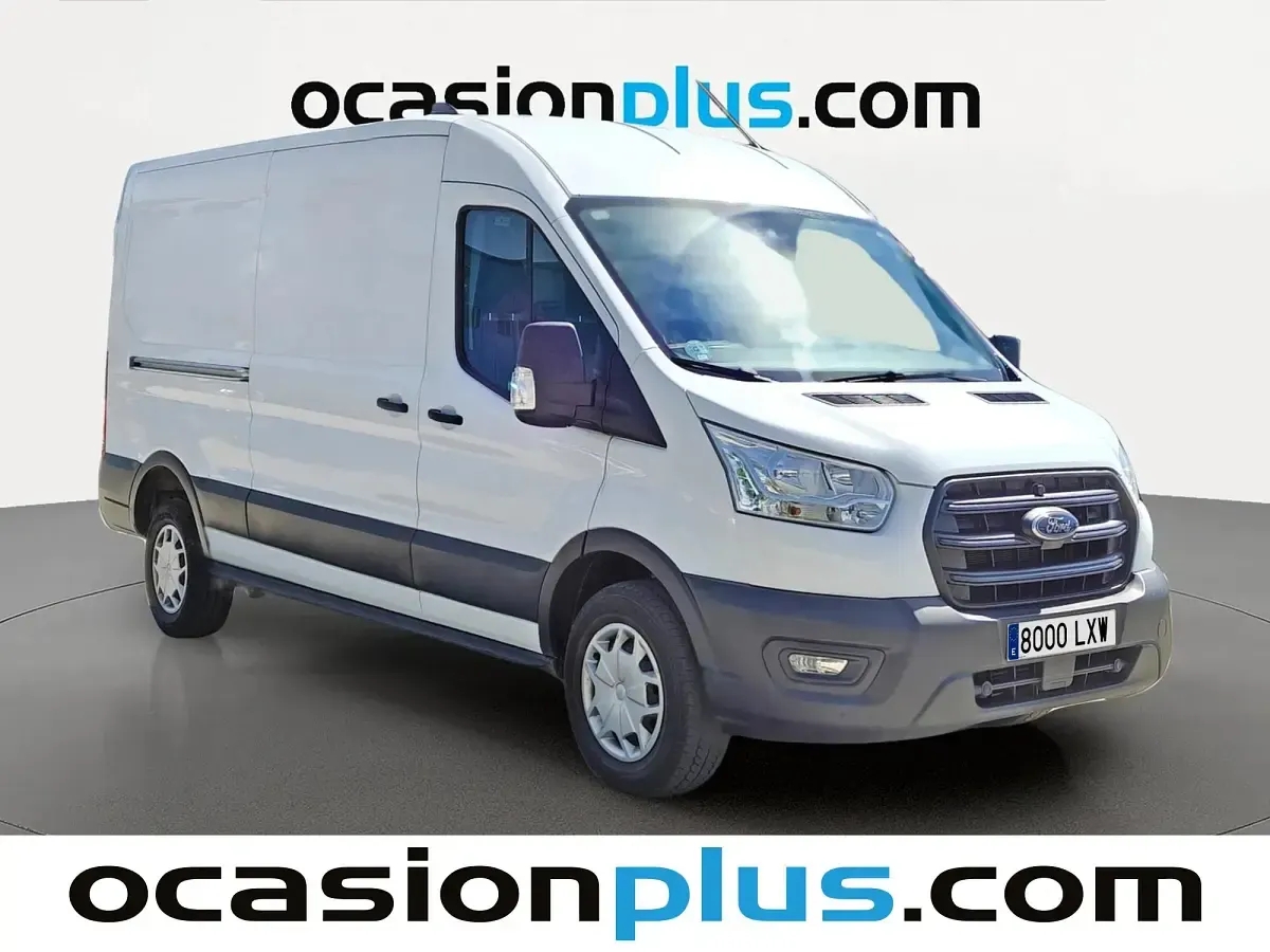 Usado Ford Transit Trend 131 CV (96 kW) 2022 Blanco Van