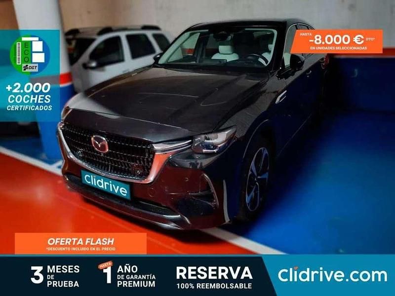 Negro Usado 2023 Mazda CX-60 Exclusive-Line SUV | 44.490 € - Imagen 1/3