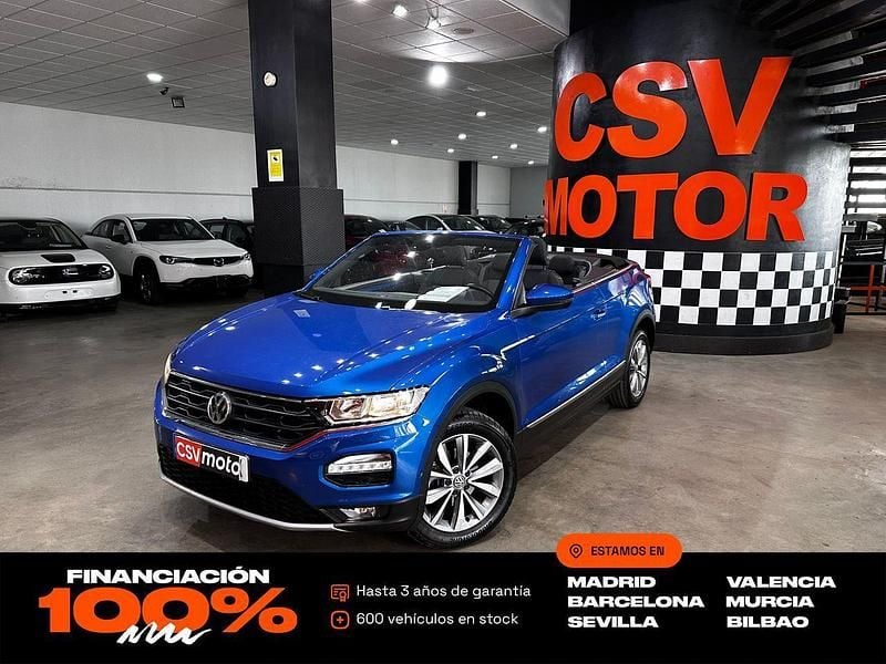 Azul Usado 2021 VW T-Roc Style SUV | 23.850 € (Precio justo) - Imagen 1/4