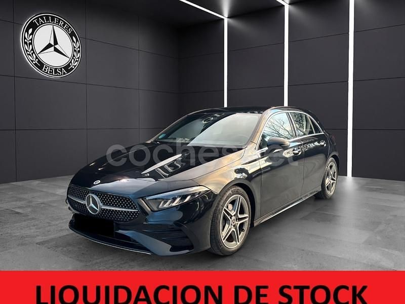 Negro Usado 2025 Mercedes A180 Berlina | 31.890 € (Precio justo) - Imagen 1/4