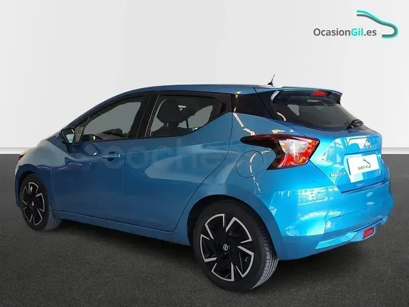 Usado Nissan Micra Acenta 92 CV (67 kW) 2022 Azul Utilitario