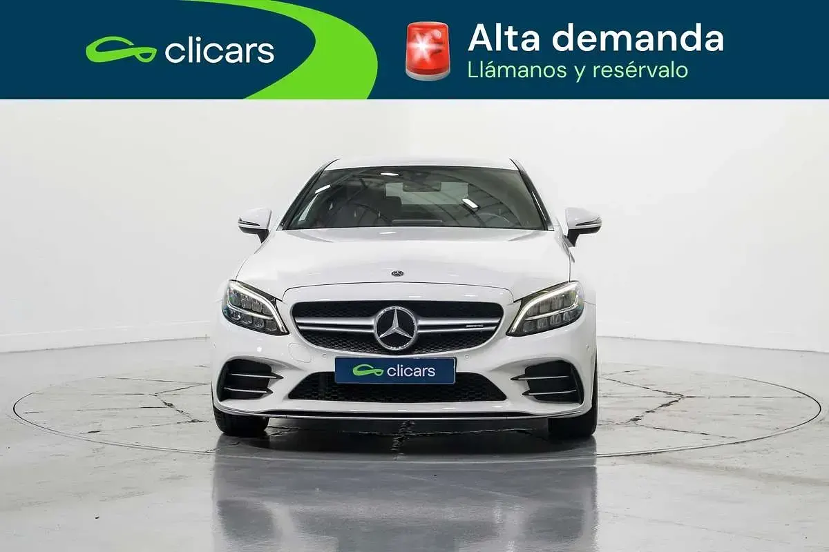 Usado Mercedes C43 AMG AMG 390 CV (286 kW) 2021 Blanco Coupe