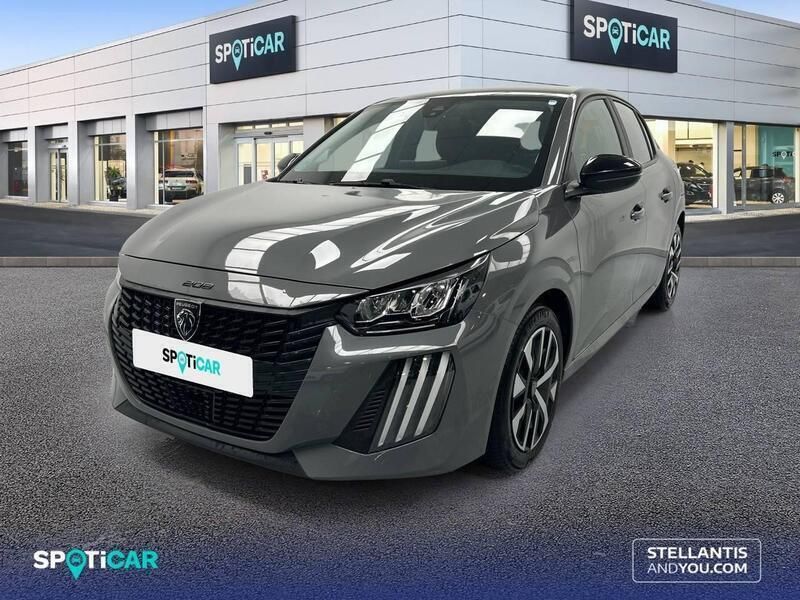 Gris Usado 2024 Peugeot 208 Active Utilitario | 14.995 € (Buen precio) - Imagen 1/4