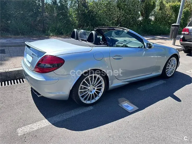 Usado Mercedes SLK55 AMG AMG 360 CV (264 kW) 2007 Gris / plata Descapotable