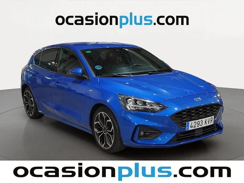 Usado Ford Focus ST-Line 125 CV (91 kW) 2019 Azul Utilitario
