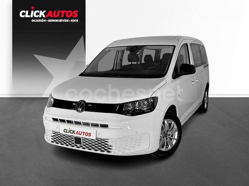 Blanco Usado 2024 VW Caddy Maxi Monovolumen | 30.700 € (Precio justo) - Imagen 1/4