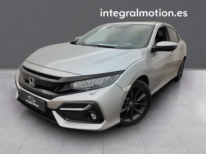 Gris Usado 2020 Honda Civic Elegance Utilitario | 21.900 € (Un poco caro) - Imagen 1/4